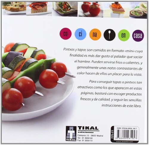 Pintxos, tapas, Bocadillos y sándwiches (Cocina en casa)