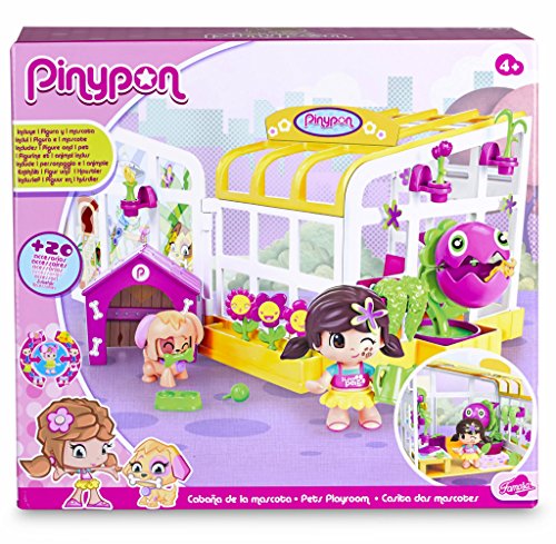 Pinypon - Playset Cabaña de Mascotas, para niños y niñas a Partir de 4 años (Famosa 700012739)