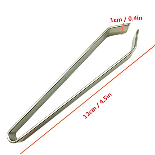 Pinza para quitar espinas (pinzas pinzas clip Nip acero inoxidable marisco herramienta de cocina cocina Gadget y tirar de plumas de pollo