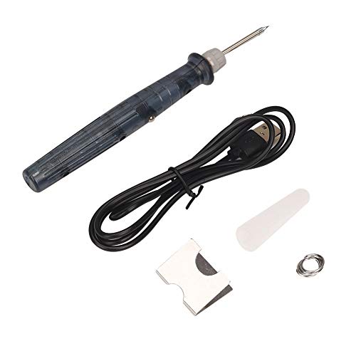 Pistola De Soldadura Eléctrica Ajustable De 6.49 Pulgadas, Soldador De 60 W, Temperatura, Pistola De Soldadura Con Punta De Precisión Y Enchufe Del Reino Unido