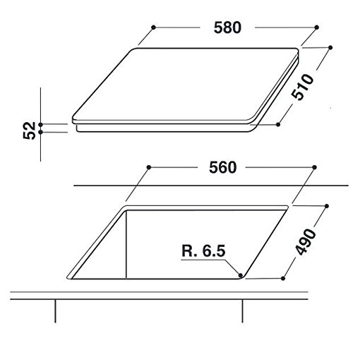 pixnor LCD Kid 641 B B de cocción E Inducción 60 cm