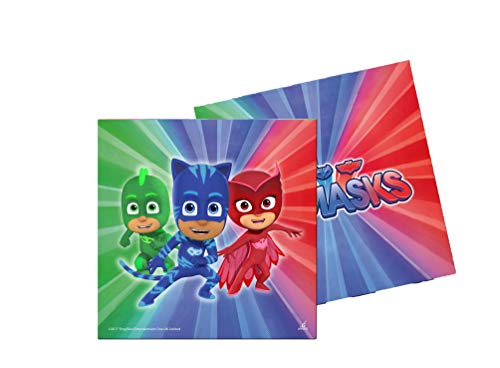 PJ Masks 0541, Pack 20 servilletas de Papel