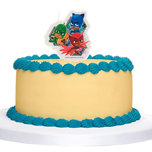 PJ MASKS 346204 - Vela de cera, multicolor, 5 x 2 x 8 cm