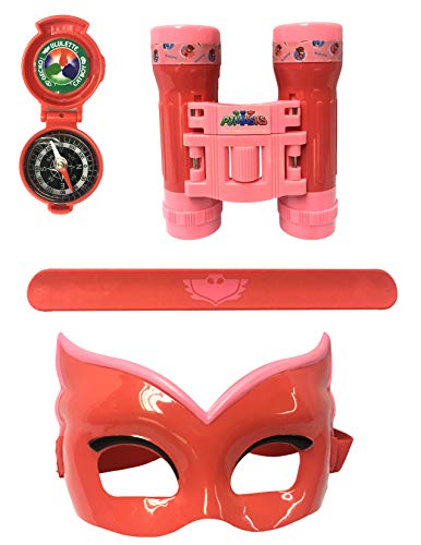 PJ Masks 611022 Owlette, juego de Adviento, 4 piezas, multicolor