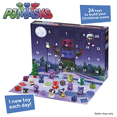 PJ Masks Advent Calendar Calendario de Adviento, Multicolor (Character Options 06857)