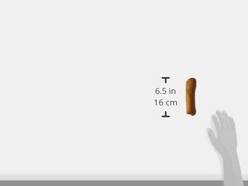 PJ Pet Poducts Smokey Bacon - Rollos de Piel cruda (12 cm, 20 x 65 g)