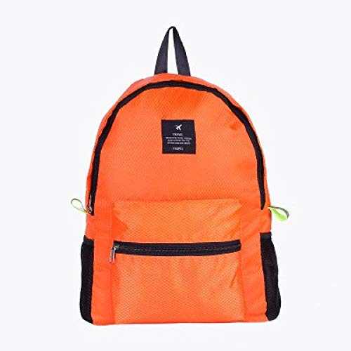 PKCABMochila de viaje senderismo al aire libre bolsa de alpinismo plegable bolsa deportiva bolsa de escuela para hombres y mujeres impermeable portátil @ Rose red (mochila de diamantes)