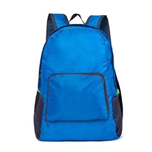 PKCABMochila de viaje senderismo al aire libre bolsa de alpinismo plegable bolsa deportiva bolsa de escuela para hombres y mujeres impermeable portátil @ Rose red (mochila de diamantes)