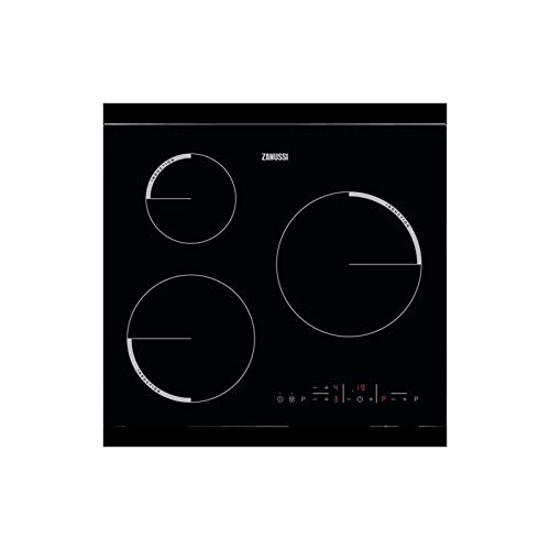 Placa de inducción Zanussi ZIB6360CB con 3 zonas de cocción