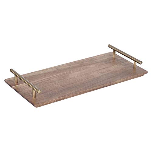Placa de madera rectangular de estilo japonés postre pastel de pastelería Sala de Exposiciones de pantalla Bandeja de frutas Bandeja restaurante Plato sushi,L