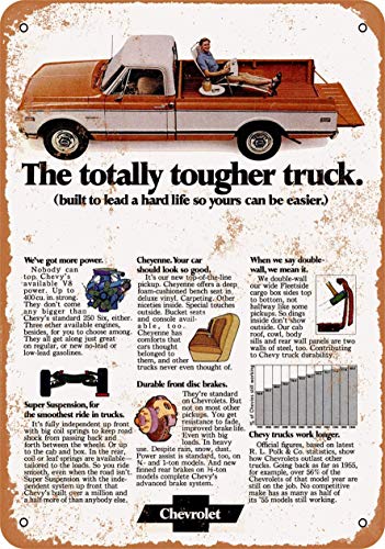 Placa de metal vintage de BIT SITNG para coche, camionetas, cartel decorativo de pared, de aluminio, 20 x 30 cm
