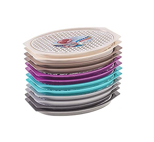 PlasticForte - Bandeja para descongelar alimentos congelados (plástico, 23 x 19,5 x 2)