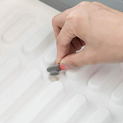Plato Secado Escurridor, Plegable Plato Estante, Ahorro de Espacio Vajilla Organizador, Compacto Escurreplatos para Pequeño Cocina, Camper, Rv,Caravana, Viaje Trailer - Gris, free size