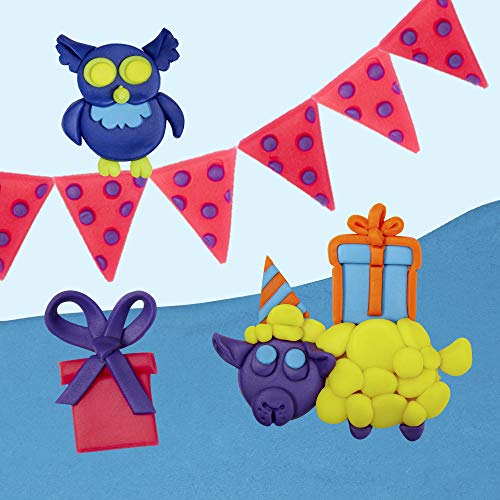 Play-Doh Bolsa de Fiesta de Juguete Incluye 15 tarros de Masa Divertida, Perfecto como Regalo de Fiesta