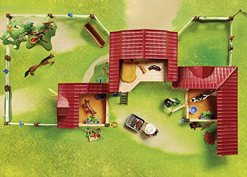 PLAYMOBIL Country Granja de Caballos con Tinker, Trakehner y su Potro, A partir de 5 años (6926) , color/modelo surtido