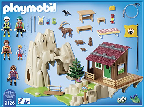 PLAYMOBIL-Escaladores con Refugio, Multicolor, Sin tañosllaños (9126)