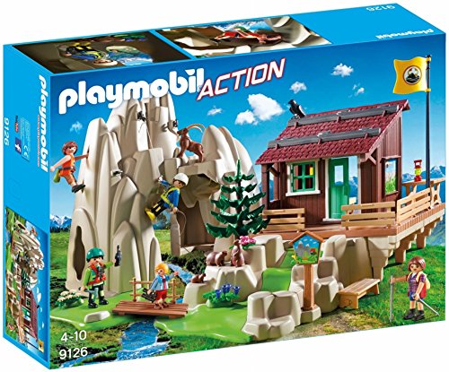 PLAYMOBIL-Escaladores con Refugio, Multicolor, Sin tañosllaños (9126)