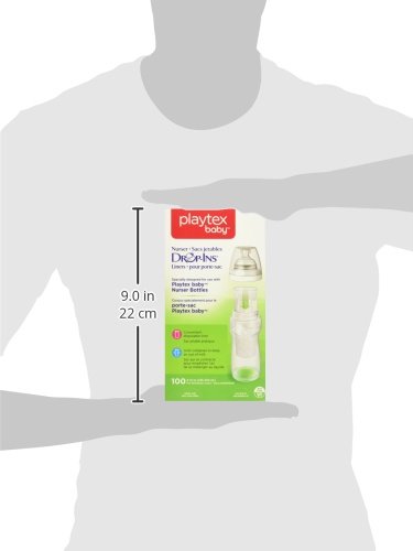 PLAYTEX - Drop-Ins Liners for Nurser Bottles - 100 Liners