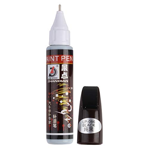 Pluma de retoque del Coche,Fanport 3pc Rotulador de retoque con Pincel para la Pintura del Coche Auto Rascandose Reparador Pintura para Retoques Boligrafo