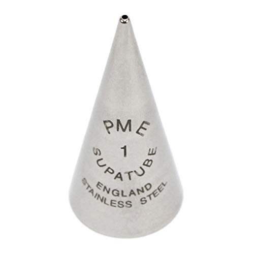 PME Boquilla para Escribir Supatubo de Acero Inoxidable sin Soldaduras Nº 1