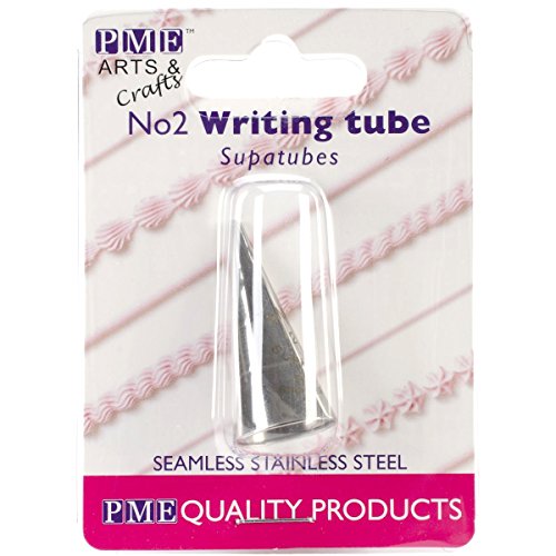 PME Boquilla para Escribir Supatubo de Acero Inoxidable sin Soldaduras nº 2
