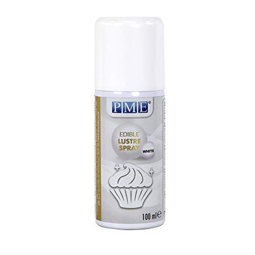 PME Spray Lustre Comestible Blanco 100 ml