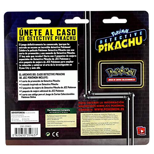 Pokemon JCC - Archivo del caso de Detective Pikachu (Asmodee, POTK1901)