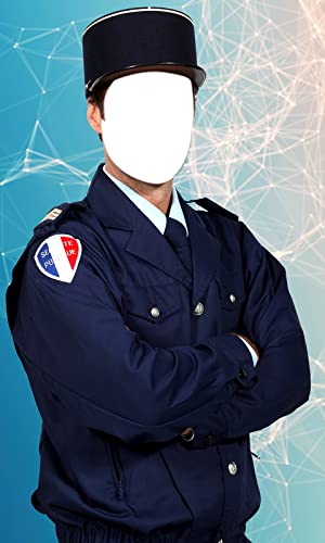 Policía Traje Foto Maker