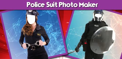 Policía Traje Foto Maker