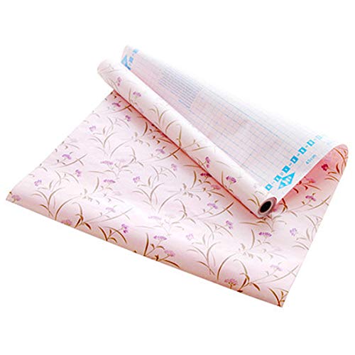Polly Online Papel de estantería Papel de Contacto para Forro de estantería, Forro de cajón, Ventana, Pared y proyectos de artesanía (Longitud 500 cm)