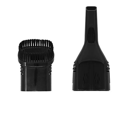 Polti Forzaspira Slim SR110 Escoba eléctrica recargable sin cables 2 en 1, tecnología ciclónica, autonomía de hasta 50 minutos, 3 fases de filtrado con filtro HEPA, Negro/Verde