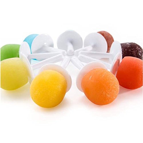 Popsicle Moldes Silicona Moldes de Paletas Mini de Ice Pop sin BPA Stick Helados lolly Maker Juego de Herramientas, Herramientas de Perfecto Para Fiestas