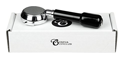 Portafiltros desnudo sin fondo y con mango - Para cafeteras exprés FAEMA - Canasta de 21 g