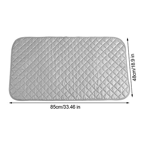 Portátil de viaje Plancha Mat, MAGT resistente al calor de la manta de planchado Cubiertas de lavandería cojín acolchado cojín lavadora secadora tabla de planchar for la mesa