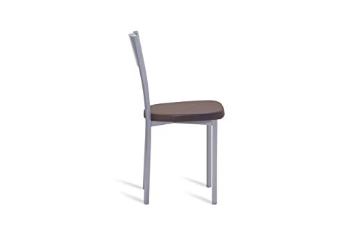 Portus Limon Silla De Cocina, Chocolate, 85 X 46 X 41