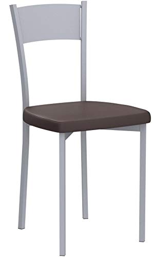 Portus Limon Silla De Cocina, Chocolate, 85 X 46 X 41