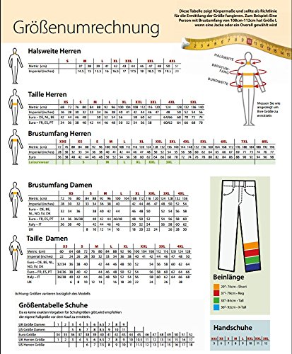 Portwest C070 - Pantalones con cordón Chef, color Negro, talla Medium