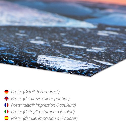 Póster 60 x 90 cm: El Caminito at Dusk, La Boca, Buenos Aires, Argentina, South America de Robert Harding - impresión artística, Nuevo póster artístico