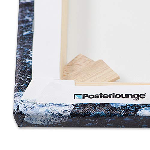 Posterlounge Lienzo 30 x 20 cm: Fitz Roy in Patagonia de Dieter Meyrl - Cuadro Terminado, Cuadro sobre Bastidor, lámina terminada sobre Lienzo auténtico, impresión en Lienzo