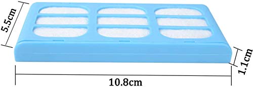 Poweka Cartuchos de Filtro para Cat Mate & Dog Mate Fuente para Mascotas, Filtro de Repuesto para Fuente de Agua Potable para Perros y Gatos (12 Piezas)