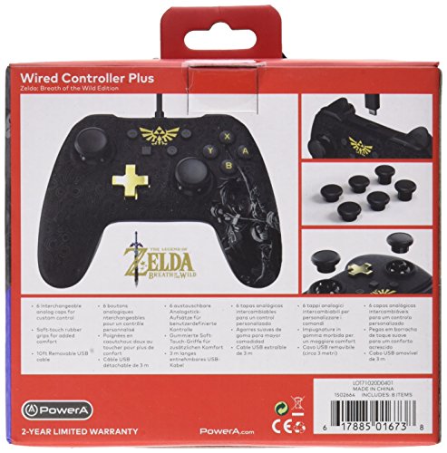 Power A - Nintendo Switch Core Plus Wired Controller Zelda (Nintendo Switch)