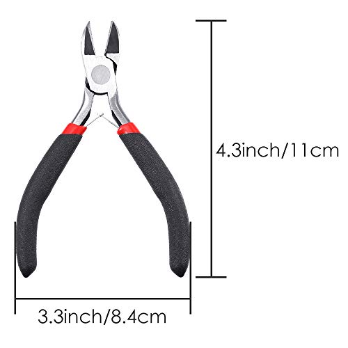 PP OPOUNT Cadena de bolas de acero inoxidable de 2,4 mm, cadena de bolas de 80 cm, cadena ajustable de metal, cadena de extensión con cuentas con conector a juego y 1 alicates de joyería