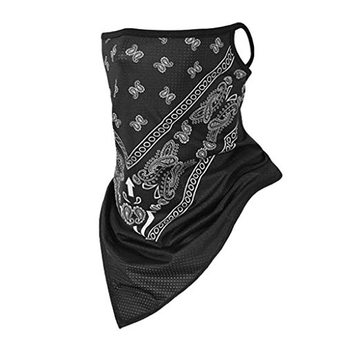 PPangUDing - Pañuelo multifunción para hombre y mujer, elástico, secado rápido, transpirable, suave, resistente al viento, bandana para la cabeza, para moto, correr, senderismo a