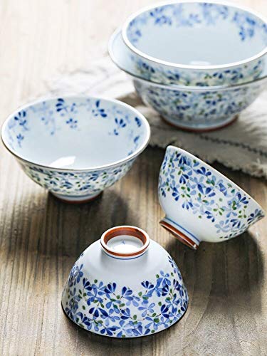 PP&DD Estilo Japonés Redondo Cerami Taza,Servir Taza Platos,para Los Partidos Víveres Aperitivos,Tazón De Ramen,Ensaladera U 7.5x8cm (3x3inch)