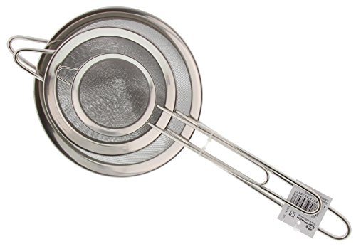 Pradel Excellence ql070 – 3 – Juego de 3 coladores Chino 35.30 x 16 x 13.7 cm, Acero Inoxidable
