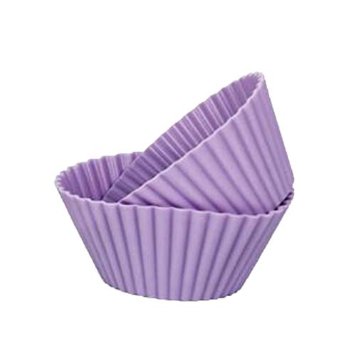prasku Recipientes para Muffins Reutilizables, Envoltorios para Magdalenas, Tazas de Trufa Antiadherentes