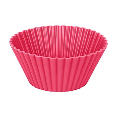 prasku Recipientes para Muffins Reutilizables, Envoltorios para Magdalenas, Tazas de Trufa Antiadherentes