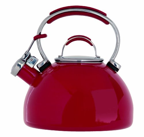 Prestige - Tetera para Placa de Cocina (2,0 L, esmaltada), Color Rojo