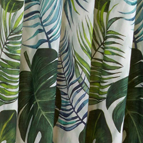 Price Right Home Cortinas de Palmeras Tropicales Totalmente Forradas 66"x 72" (168 cm x 183 cm)