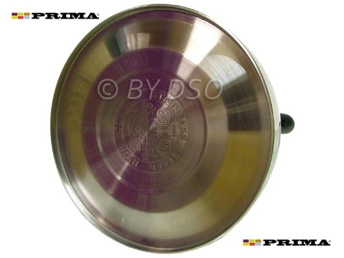 Prima - Tetera Silbante de 2.5L en Color Plateado - 11126C